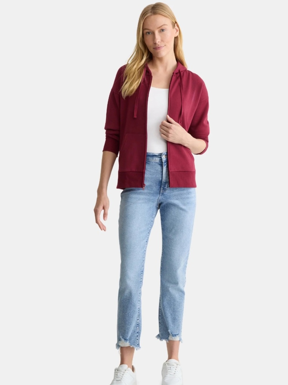 Time and Tru Women’s Zip up hoodies